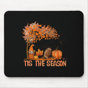 Dies ist die Saison Pumpkin Gewürzfußball-Herbstla Mousepad