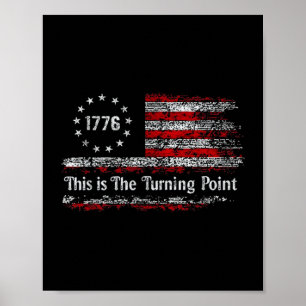 Dies ist die Wende Int American Dom USA-Flagge Poster
