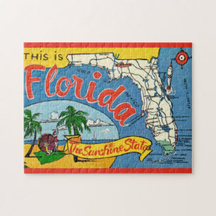 Dies ist ein 11x14 Florida-Puzzle Puzzle
