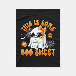 Dies ist ein bisschen Boo-Blatt-Geister-Bogen-Hall Fleecedecke