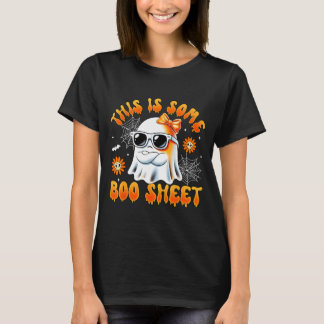 Dies ist ein bisschen Boo-Blatt-Geister-Bogen-Hall T-Shirt
