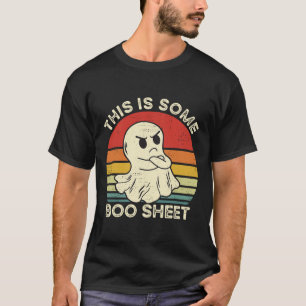 Dies ist ein boo-Sheet Fun Ghost Retro Halloween C T-Shirt