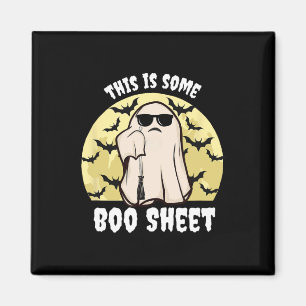 Dies ist ein boo-Sheet Halloween-Geist keine Zeit Magnet