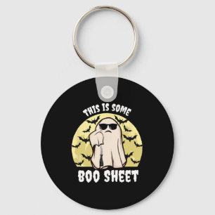 Dies ist ein boo-Sheet Halloween-Geist keine Zeit Schlüsselanhänger