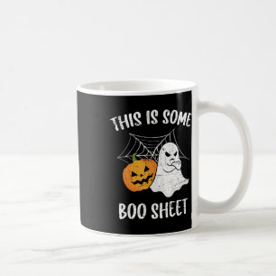 Dies ist ein boo-Sheet Halloween Ghost Fun Geschen Kaffeetasse