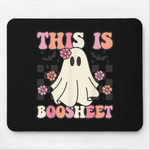 Dies ist ein Bootblatt Halloween Ghost Kostüm Retr Mousepad