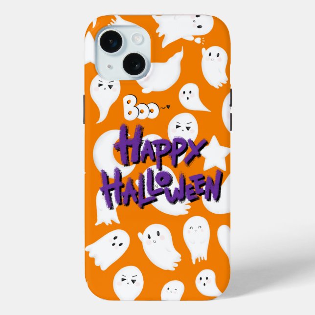 Dies ist ein niedlicher Fall für Halloween. Case-Mate iPhone Hülle (Rückseite)