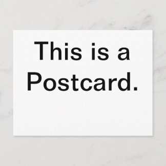 Dies ist eine Postkarte