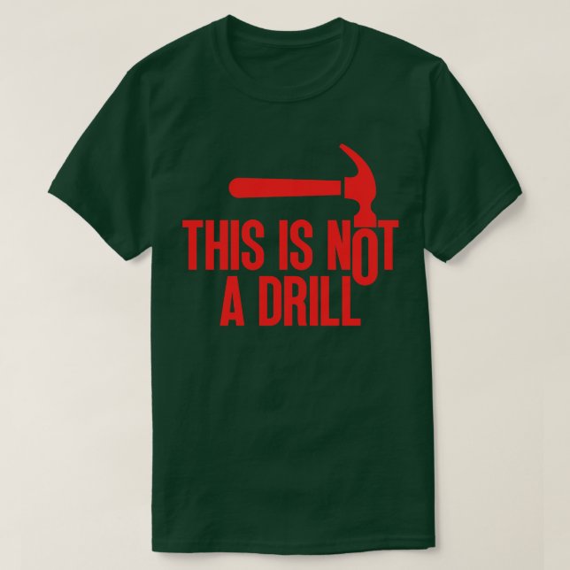 Dies ist kein Drill 1 T-Shirt (Design vorne)