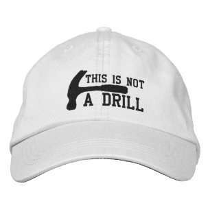 Dies ist kein Drill Bestickte Kappe