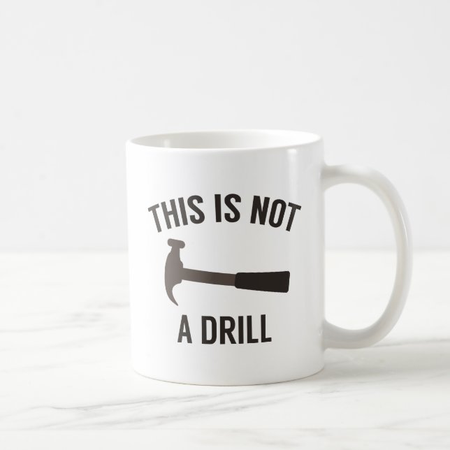 Dies ist kein Drill Kaffeetasse (Rechts)