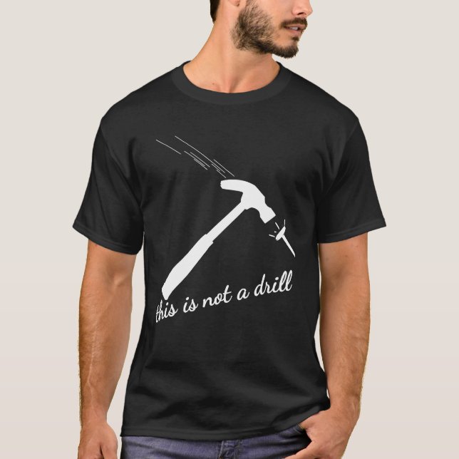 Dies ist kein Drill T-Shirt (Vorderseite)