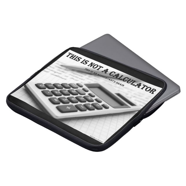 "Dies ist kein Rechner. Laptopschutzhülle (Vorne Oben)