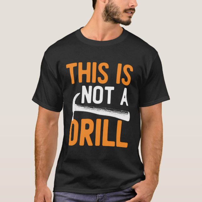 Dies ist kein treibendes Handyman Funny Diy Tool m T-Shirt (Vorderseite)