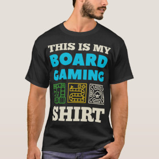 Dies ist mein Board Gaming Board Games Lover T-Shirt