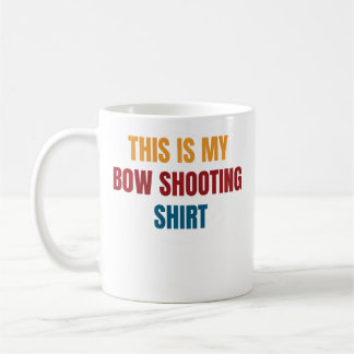 Dies Ist Mein Bogenschießen USA Bogenschießen Kaffeetasse
