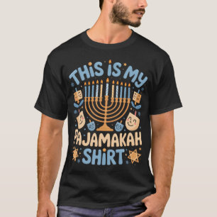 Dies ist mein Chanukka 	Kah 	 Chanukah jüdischer W T-Shirt