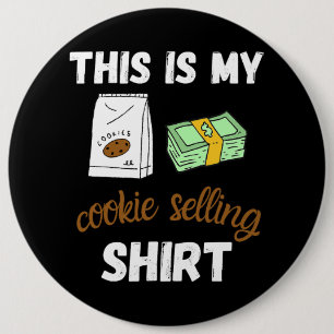 Dies ist mein Cookie-Shirt für einen Cookie-Scout Button