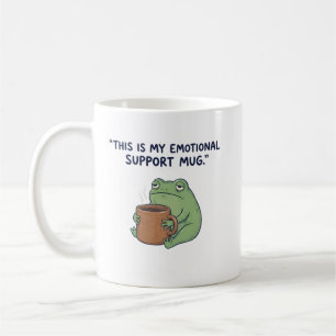 Dies ist mein emotional unterstützender Becher – L Kaffeetasse
