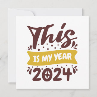 Dies ist mein Jahr 2024