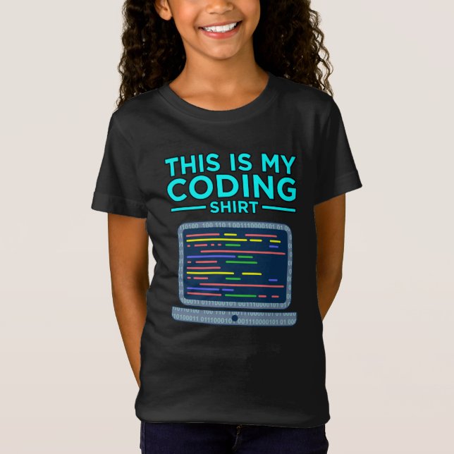 Dies ist mein Programmierrechner T-Shirt (Vorderseite)