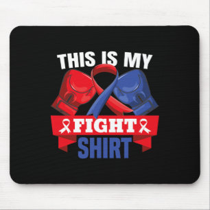 Dies ist mein Shirt-Kranken-Herzerkrankungen Kämpf Mousepad