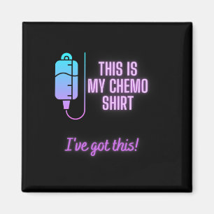 Dies ist meine Chemo - Blutkrebs Chemotherapie Magnet