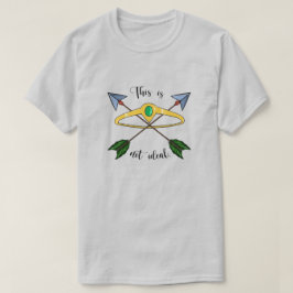 Dies ist nicht der ideale T - Shirt - Grau