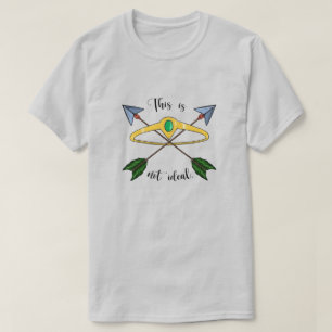 Dies ist nicht der ideale T - Shirt - Grau