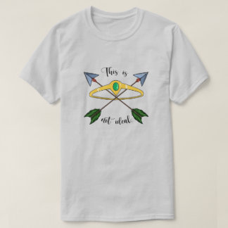 Dies ist nicht der ideale T - Shirt - Grau