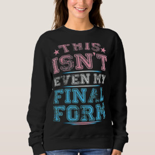 Dies ist nicht einmal meine endgültige Form LGBt T Sweatshirt