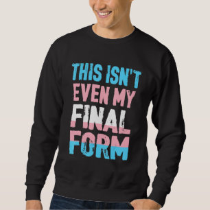 Dies ist nicht einmal meine endgültige Form Transg Sweatshirt