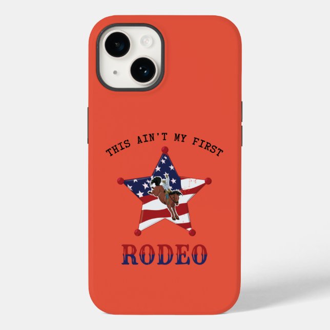 Dies ist nicht mein erster RODEO Case-Mate iPhone  Hülle (Rückseite)