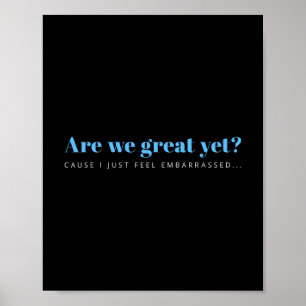 Dies Ist Nicht Normal Anti-Trump-Designs Uni-Erwac Poster