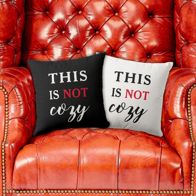 Dies ist NICHT | Trendy Humore Typografy Funny Kissen (Trendy Humorous Quote Modern Typography Funny Throw Pillow
)