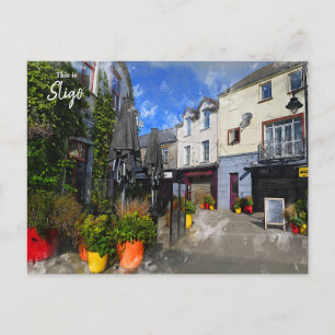 Dies ist Sligo - Irland Postkarte