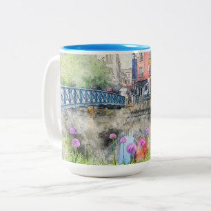 Dies ist Sligo - Irland Zweifarbige Tasse