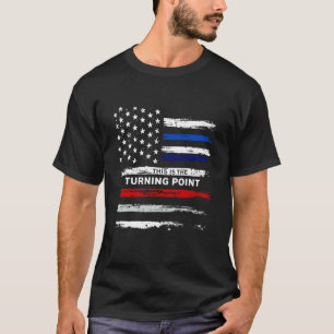 Dies ist The Turning Point Amerikanische Flagge Th T-Shirt