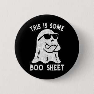 Dies sind einige Boo-Sheet Halloween Ghost Fun Ges Button