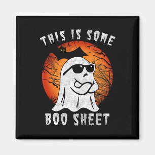 Dies sind einige Boo-Sheet Halloween Ghost Fun Ges Magnet