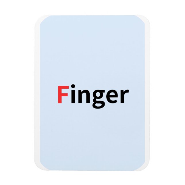 Dies sind farbige Alphabet-Taschenkarten. Magnet (Vertikal)