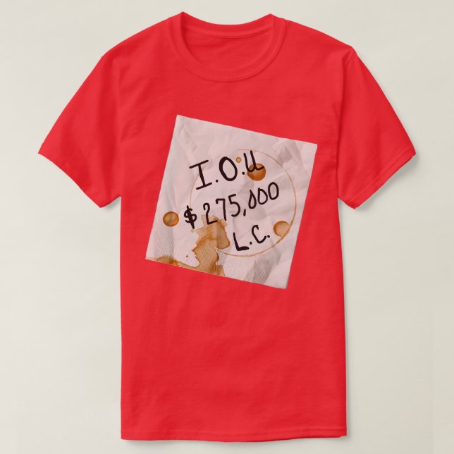 Dies sind IOUs T-Shirt (Design vorne)