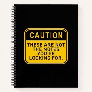 Dies sind nicht die Notizen, die Sie für Noteboo  Notizbuch