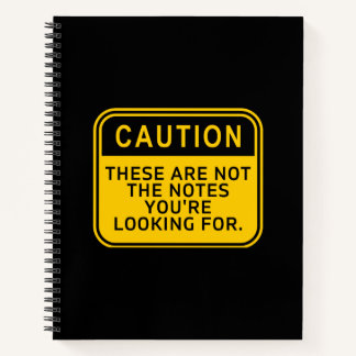 Dies sind nicht die Notizen, die Sie für Noteboo s Notizbuch