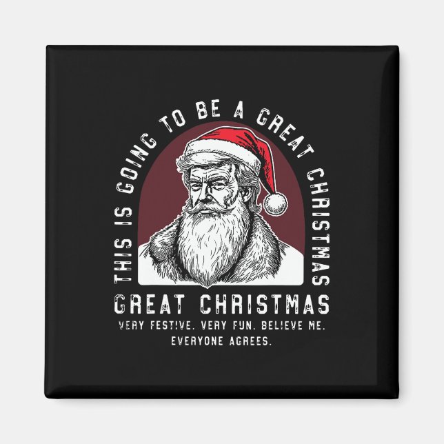Dies wird ein großer Weihnachtsmann sein, den Trum Magnet (Vorne)
