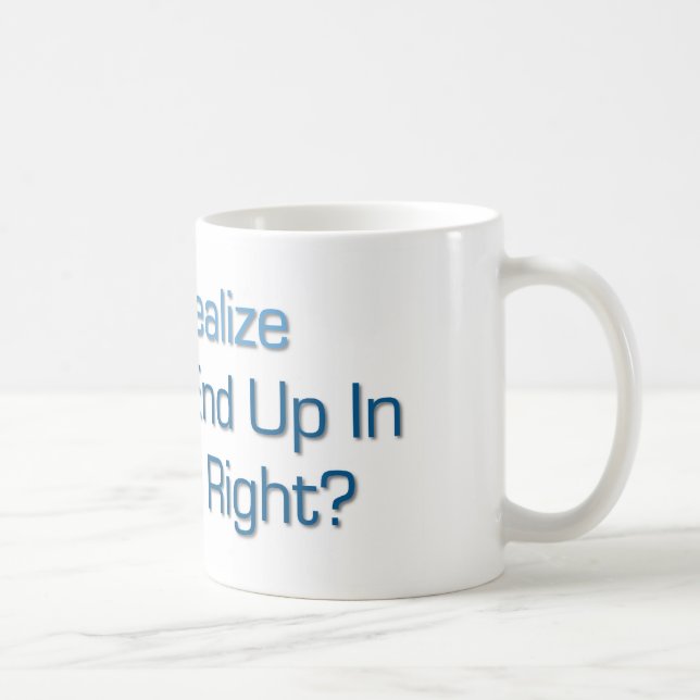 Dies wird in meinem Blog enden Tasse (Rechts)