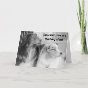 DIESE 2 **SCHÖNHEITEN** SAGEN "GLÜCKLICHER VALENTI KARTE