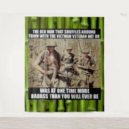 DIESE ALTE VIETNAM WANDTEPPICH