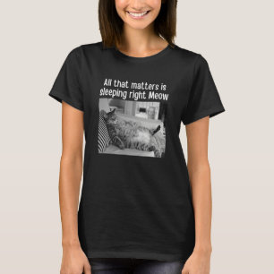 Diese Angelegenheit ist richtig Meow Cat Meme Pet T-Shirt