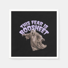 Diese Angst ist bootsheet - lustiger Halloween-Gei Serviette